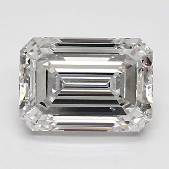1.71ct E VS1 Rare Carat Ideal Cut Emerald Lab Grown Diamond
