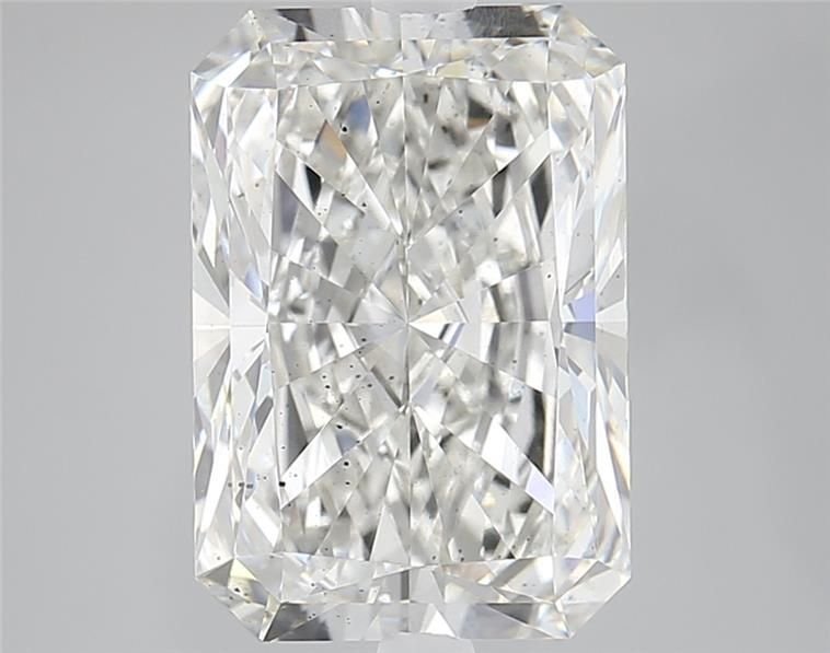 5.53ct H SI1 Rare Carat Ideal Cut Radiant Lab Grown Diamond