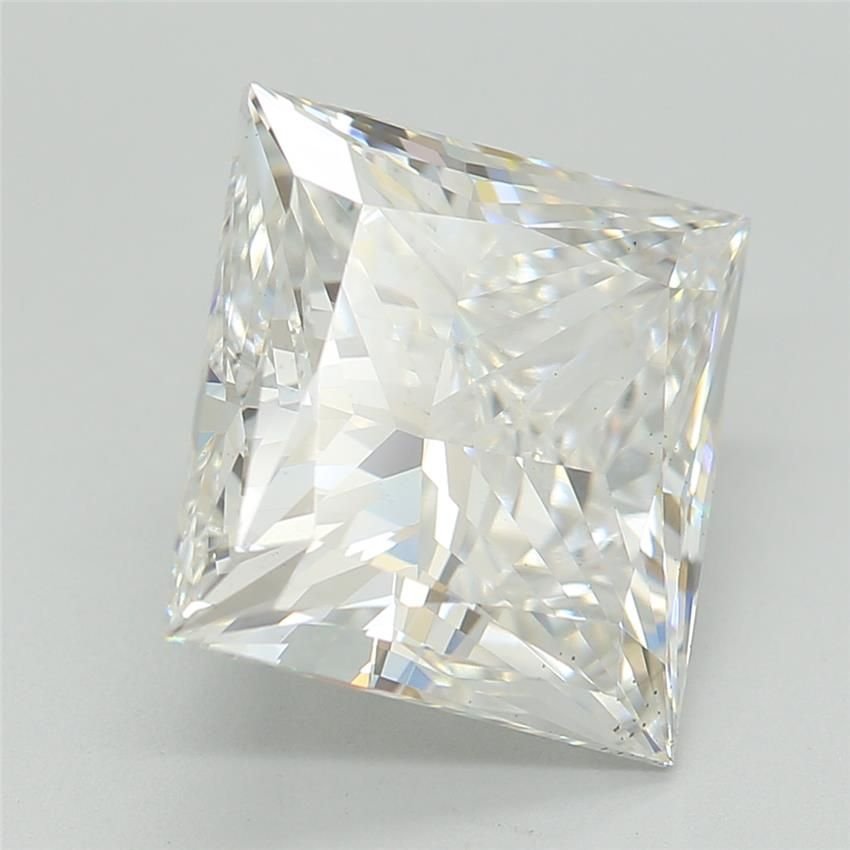 3.01ct E VS2 Rare Carat Ideal Cut Princess Lab Grown Diamond