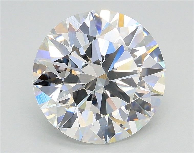 3.07ct F VS1 Rare Carat Ideal Cut Round Lab Grown Diamond