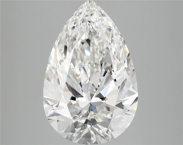 5.41 Carat Pear Lab Diamond