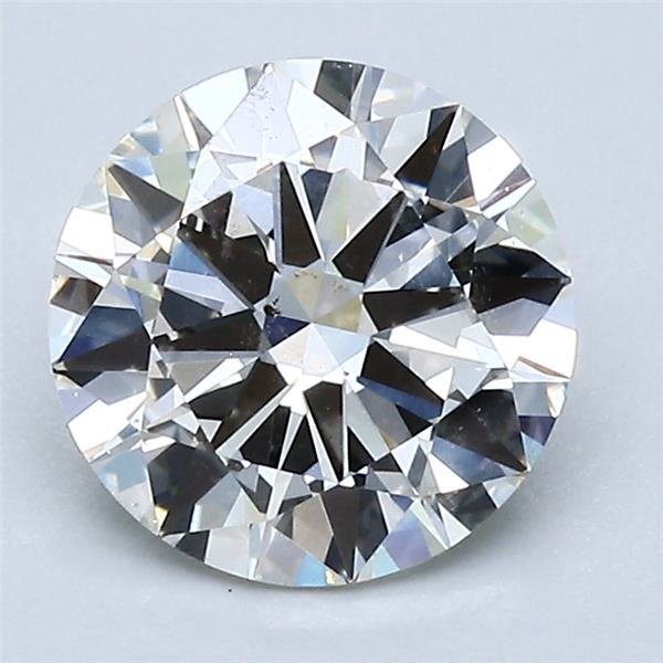 2.03ct J VS2 Very Good Cut Round Diamond