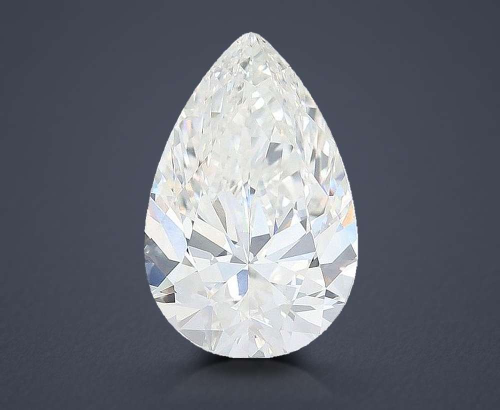 5.01 Carat Pear Lab Diamond