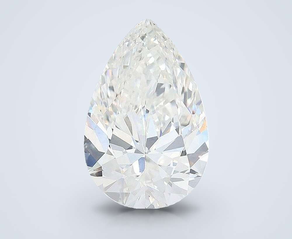 5.01 Carat Pear Lab Diamond