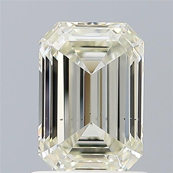 1.07ct J VS2 Rare Carat Ideal Cut Emerald Diamond