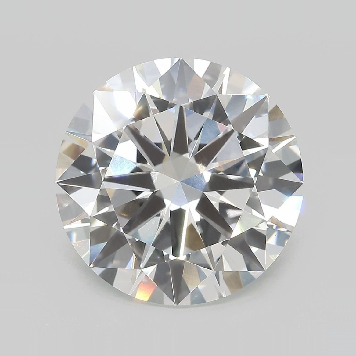 8.23ct E VVS2 Excellent Cut Round Lab Grown Diamond
