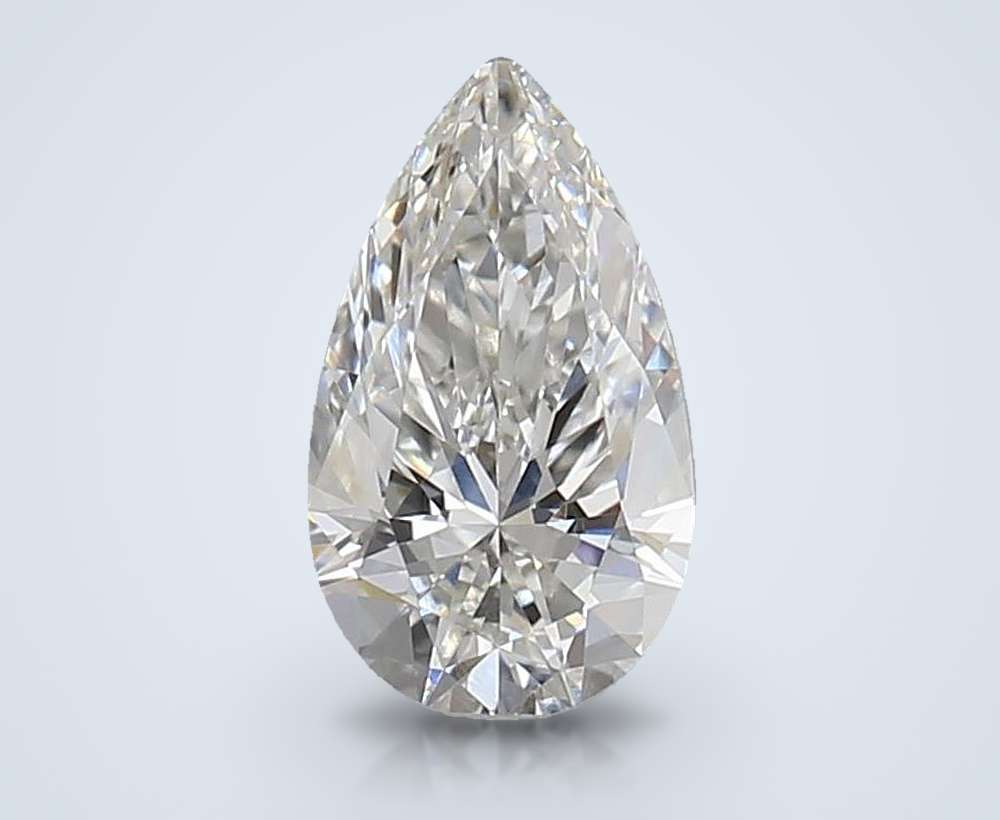 0.60 Carat Pear Natural Diamond