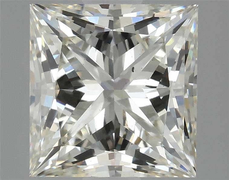 2.20ct I VS2 Rare Carat Ideal Cut Princess Lab Grown Diamond