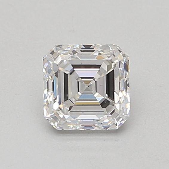 0.89ct D VS1 Very Good Cut Asscher Lab Grown Diamond