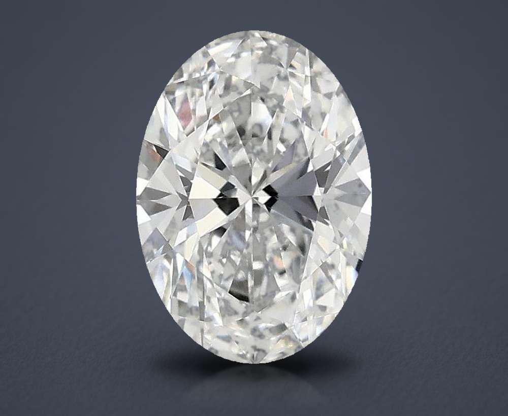 1.47 Carat Oval Lab Diamond