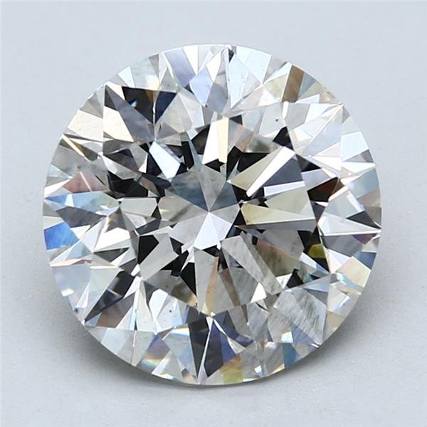 4.51ct G SI1 Rare Carat Ideal Cut Round Lab Grown Diamond