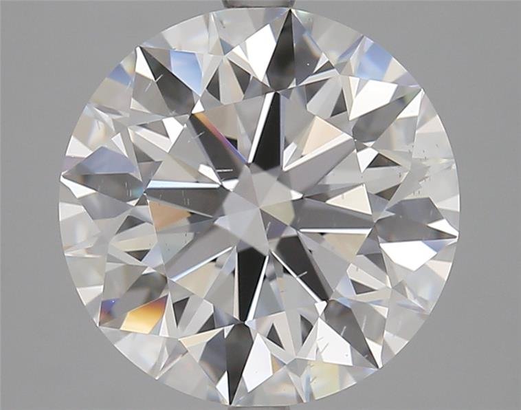 5.72ct D SI1 Rare Carat Ideal Cut Round Lab Grown Diamond