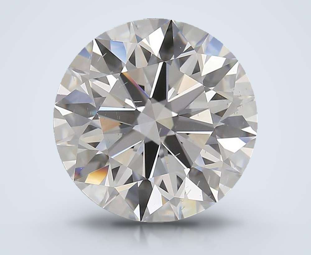 5.72 Carat Round Lab Diamond