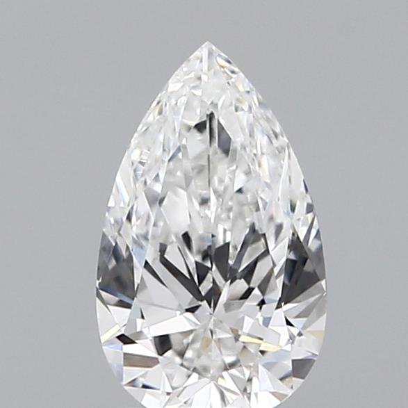 0.73ct F VVS2 Rare Carat Ideal Cut Pear Lab Grown Diamond