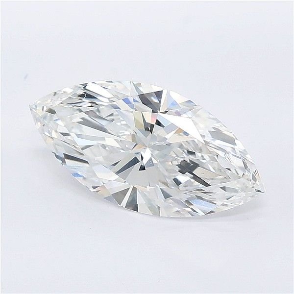 2.51ct E VS1 Rare Carat Ideal Cut Marquise Lab Grown Diamond