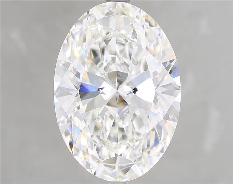 11.08ct F VVS2 Rare Carat Ideal Cut Oval Lab Grown Diamond