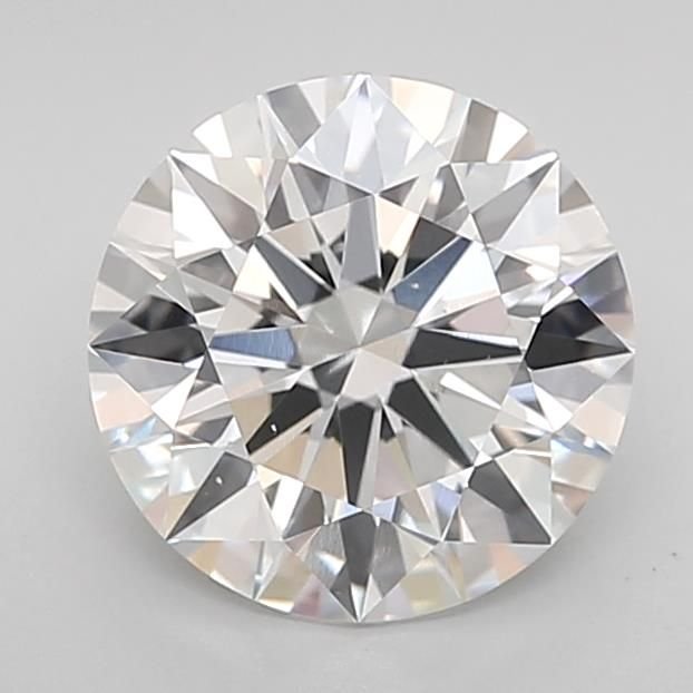 2.04ct F VS2 Rare Carat Ideal Cut Round Lab Grown Diamond