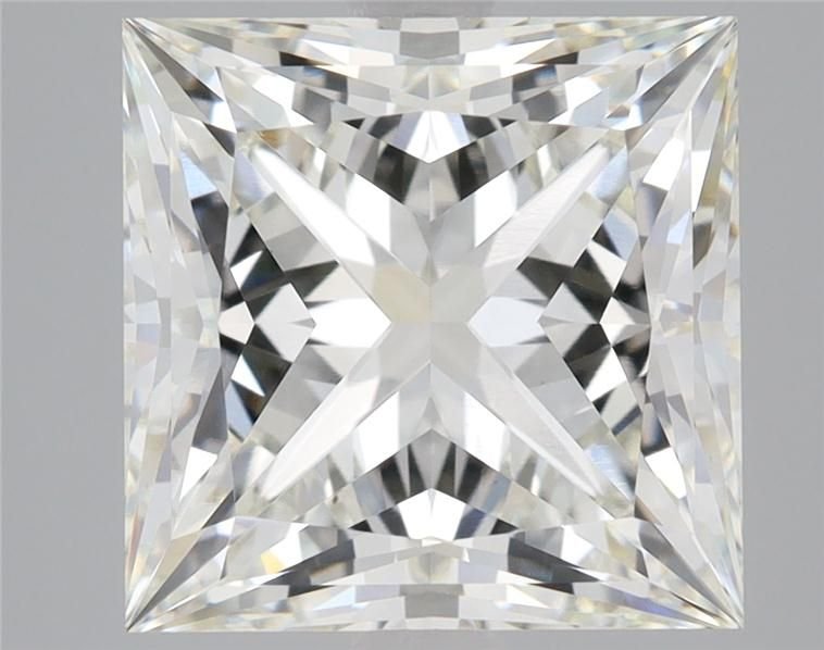 4.08ct J VS1 Rare Carat Ideal Cut Princess Lab Grown Diamond