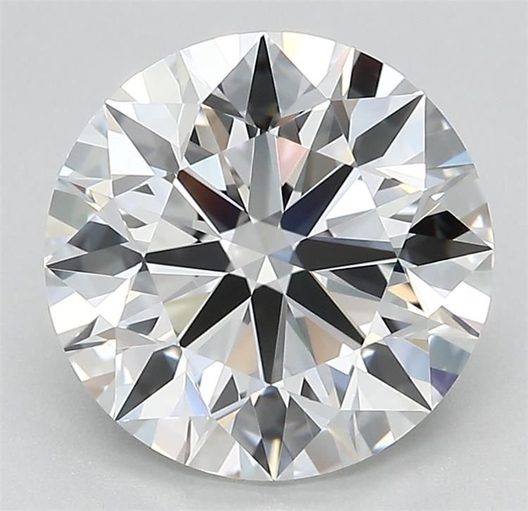 4.01ct D VVS1 Rare Carat Ideal Cut Round Lab Grown Diamond