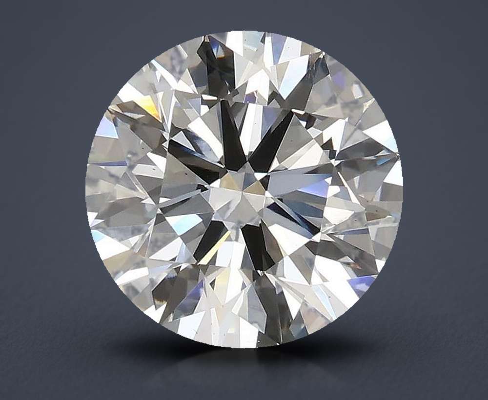 2.85 Carat Round Lab Diamond
