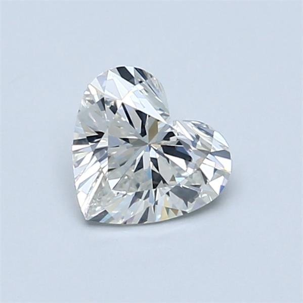 0.62ct I VS2 Rare Carat Ideal Cut Heart Diamond