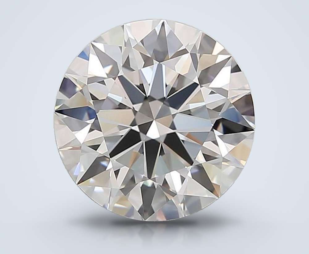 4.58 Carat Round Lab Diamond