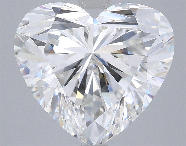 5.55ct E VS1 Very Good Cut Heart Lab Grown Diamond