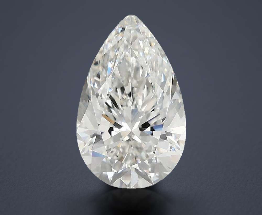 1.72 Carat Pear Lab Diamond