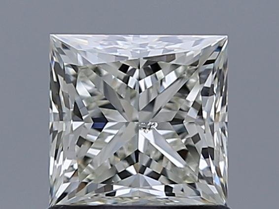 1.01ct K SI1 Rare Carat Ideal Cut Princess Diamond