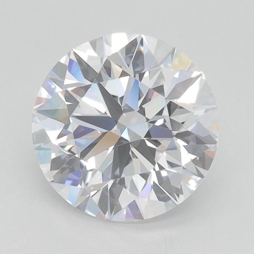 2.53ct D VVS2 Rare Carat Ideal Cut Round Lab Grown Diamond