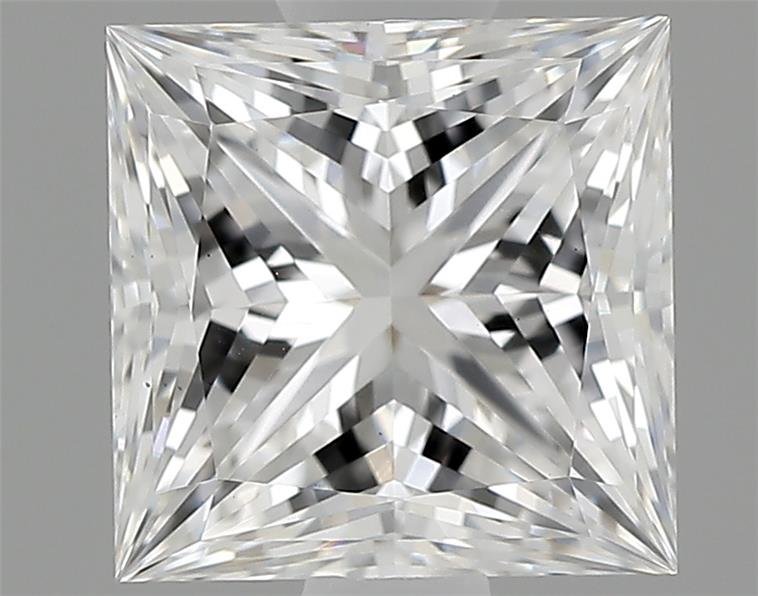 0.89ct E VS1 Rare Carat Ideal Cut Princess Lab Grown Diamond