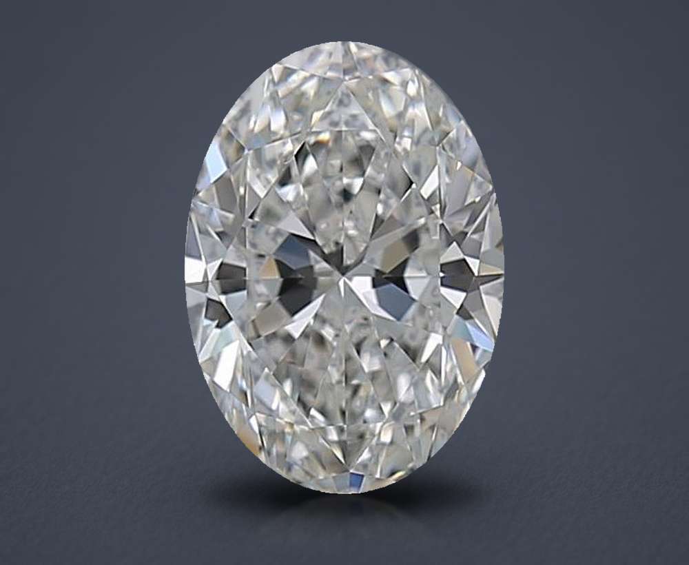 1.00 Carat Oval Natural Diamond