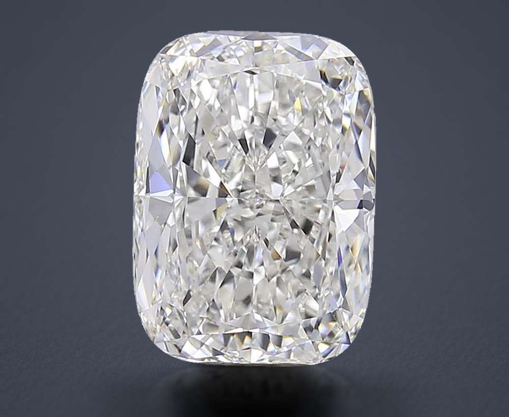 6.40 Carat Cushion Lab Diamond
