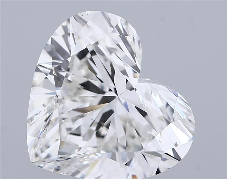 8.09ct F VS1 Rare Carat Ideal Cut Heart Lab Grown Diamond