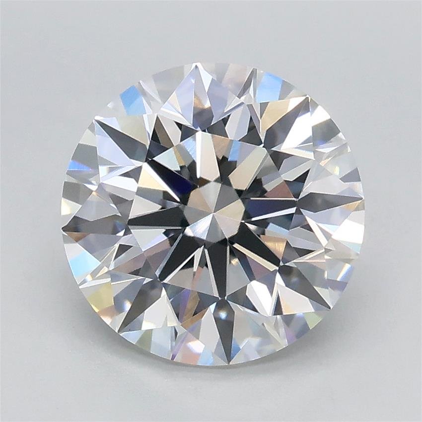 2.20ct F VVS2 Excellent Cut Round Lab Grown Diamond