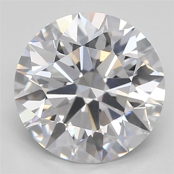 2.19ct D VVS2 Rare Carat Ideal Cut Round Lab Grown Diamond