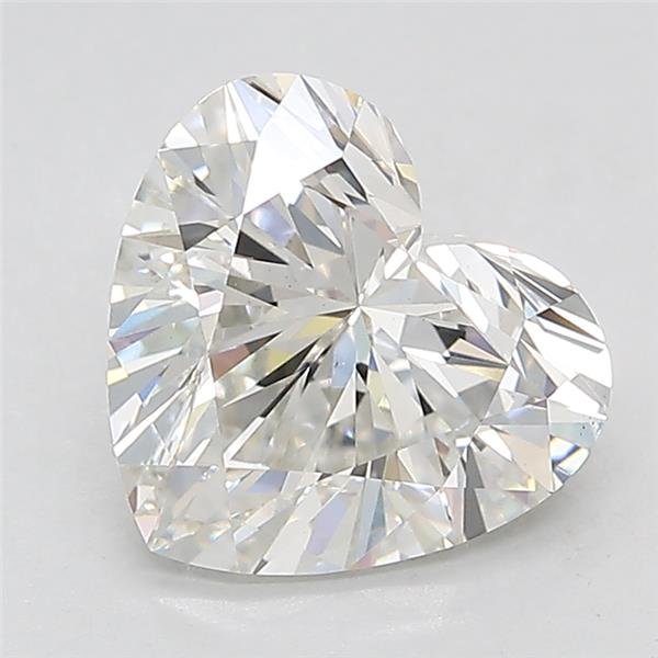 2.39ct G VS1 Rare Carat Ideal Cut Heart Lab Grown Diamond