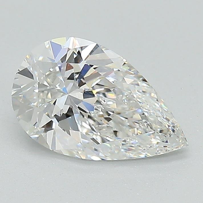 1.09ct E VVS1 Rare Carat Ideal Cut Pear Lab Grown Diamond