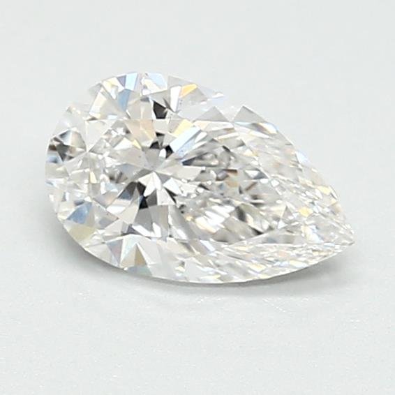 0.58ct D VS2 Rare Carat Ideal Cut Pear Lab Grown Diamond