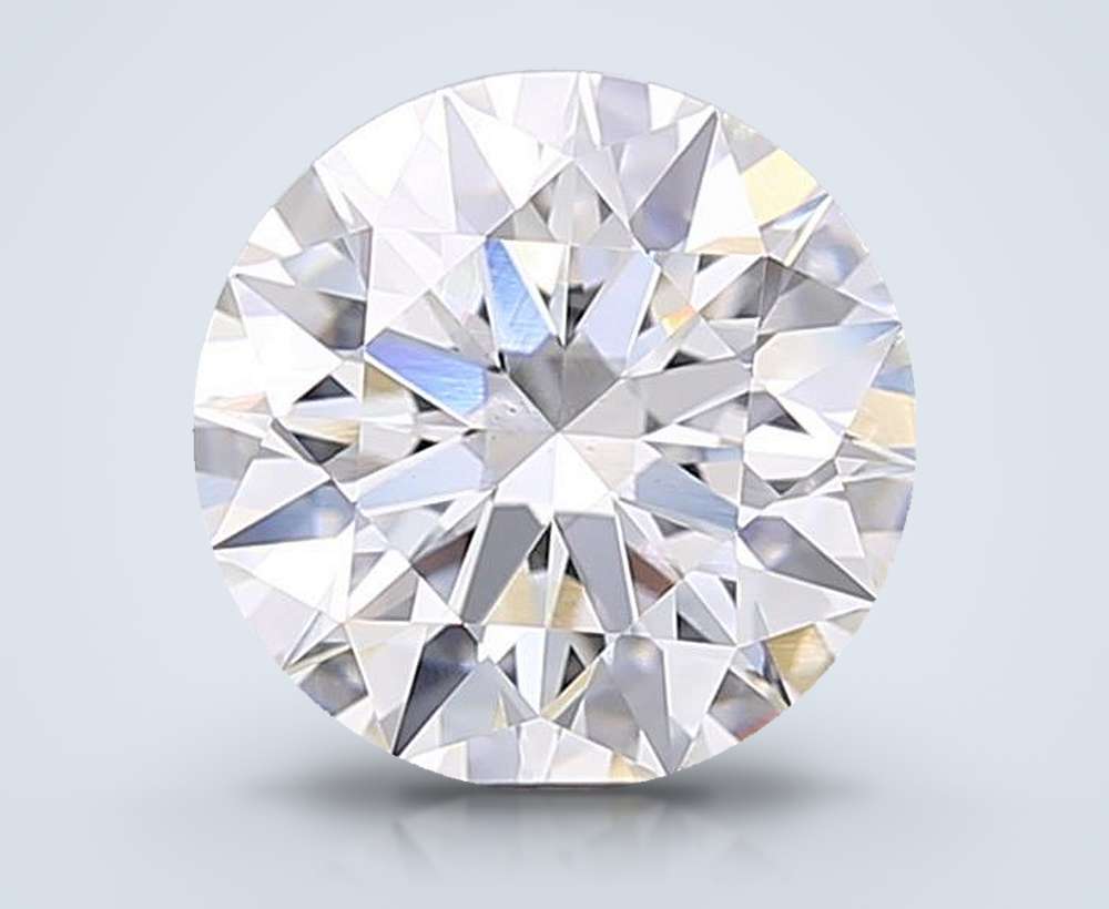 2.50 Carat Round Lab Diamond