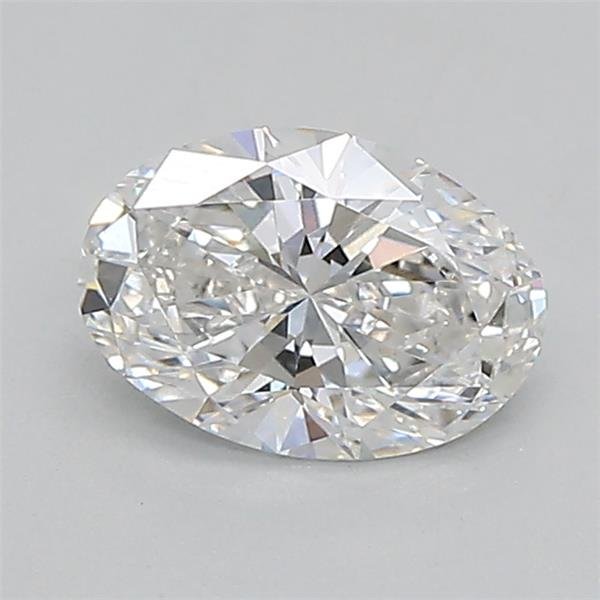 0.59ct F VS1 Rare Carat Ideal Cut Oval Lab Grown Diamond