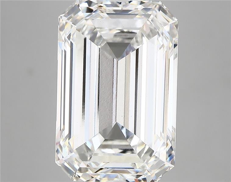 9.30ct G VS1 Rare Carat Ideal Cut Emerald Lab Grown Diamond