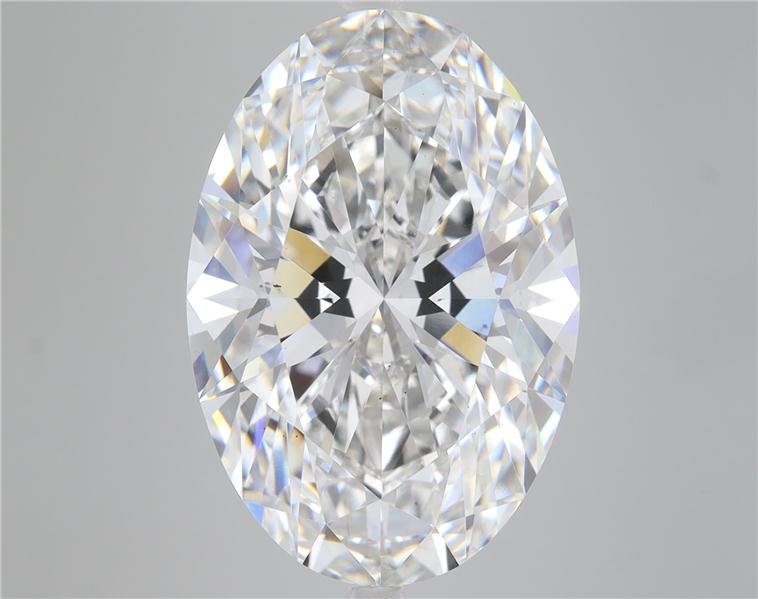 12.02ct F VS2 Rare Carat Ideal Cut Oval Lab Grown Diamond