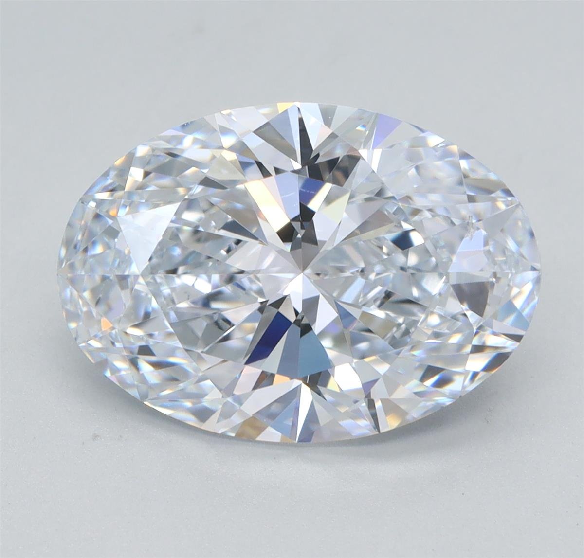 4.02ct E VS2 Rare Carat Ideal Cut Oval Lab Grown Diamond