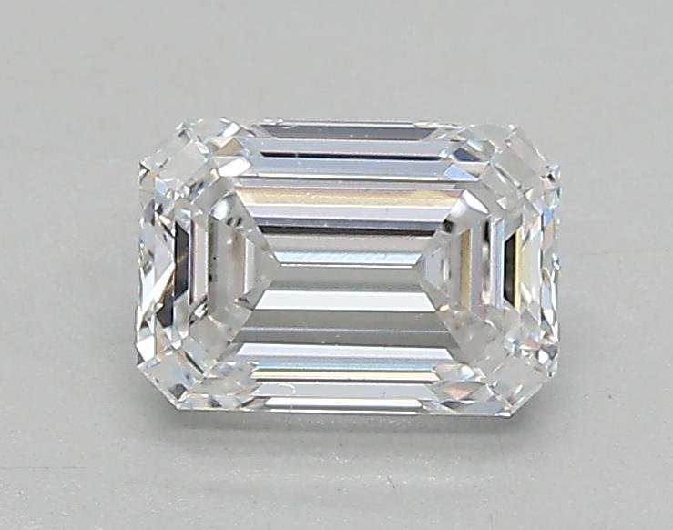 0.80ct D VVS2 Rare Carat Ideal Cut Emerald Lab Grown Diamond