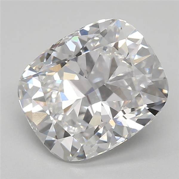 2.77ct F VVS2 Rare Carat Ideal Cut Cushion Lab Grown Diamond