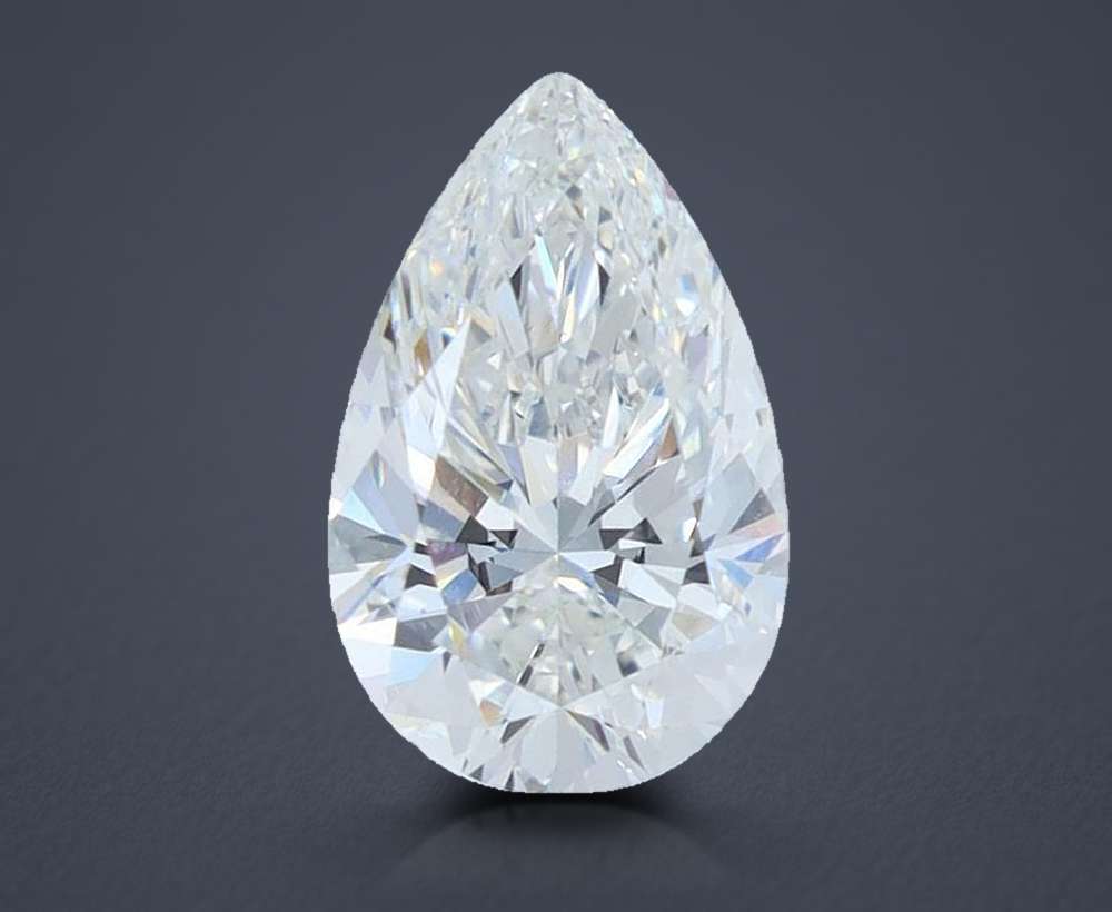 2.01 Carat Pear Natural Diamond