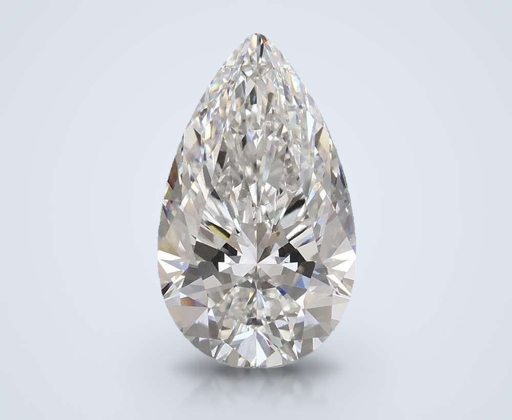 4.71 Carat Pear Lab Diamond