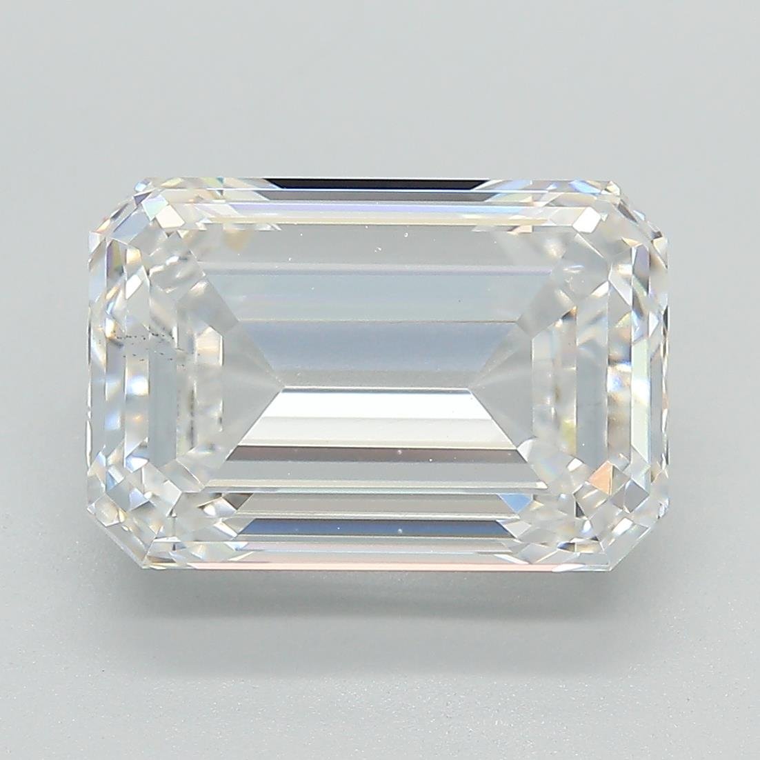 5.05ct E VS2 Very Good Cut Emerald Lab Grown Diamond