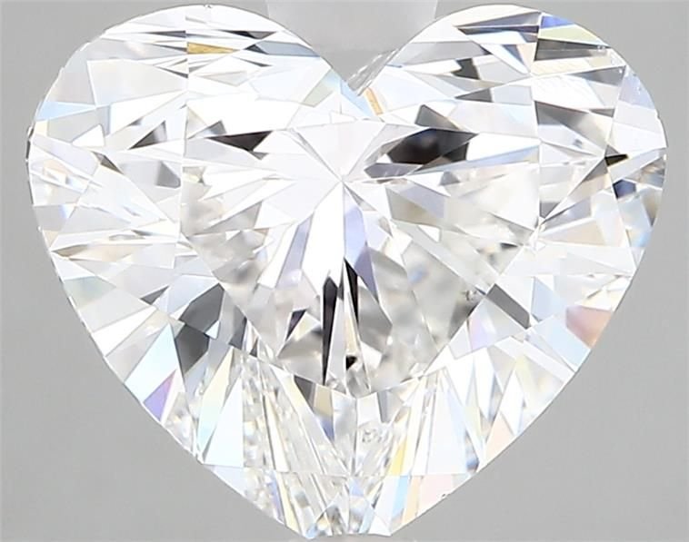 3.22ct G VS2 Rare Carat Ideal Cut Heart Lab Grown Diamond